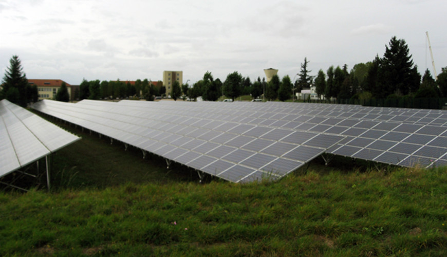 visite du site de la centrale de production d'électricité par